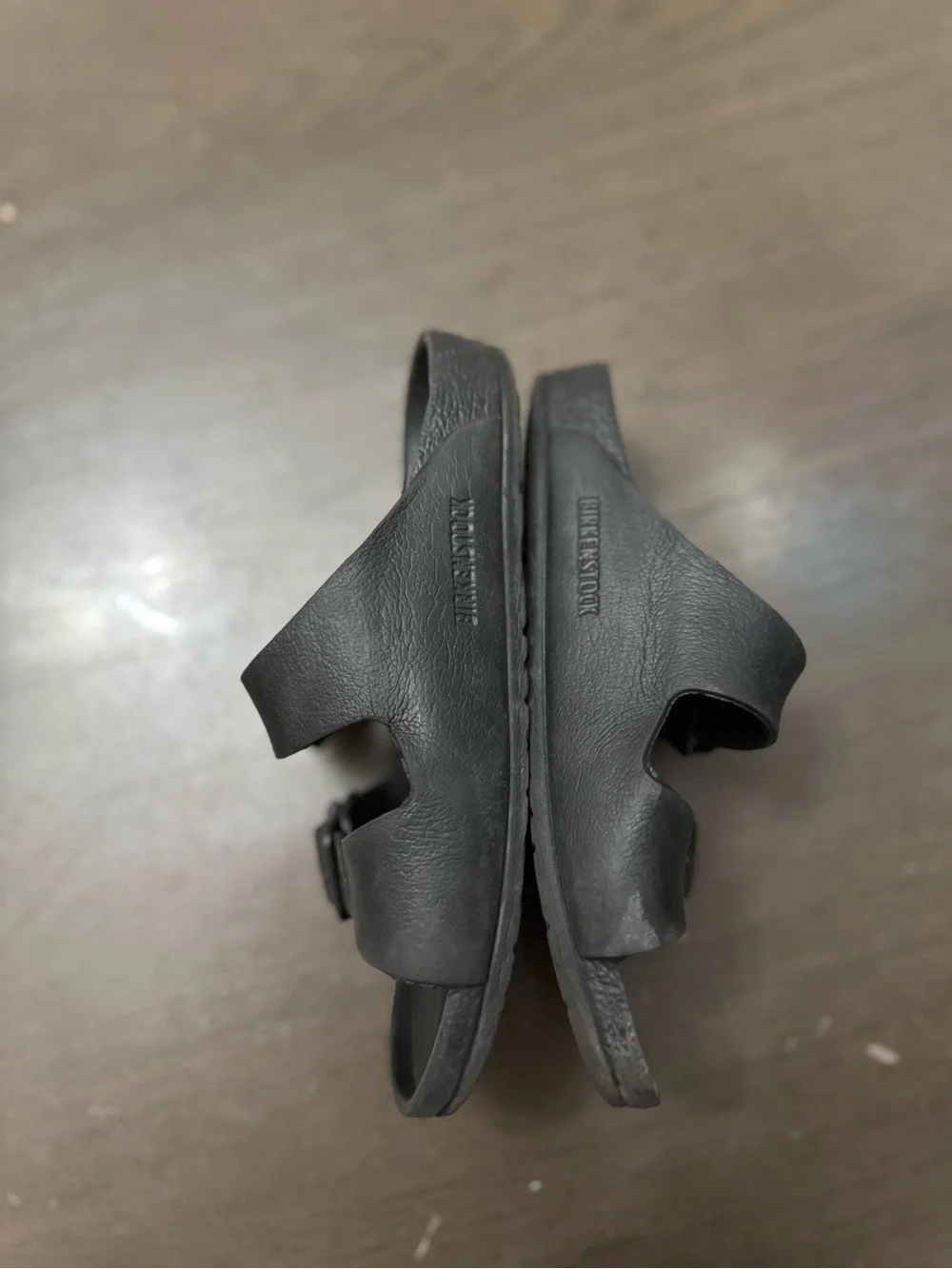 Birkenstock Kids Black Double Strap Slide Sandals size EU 29